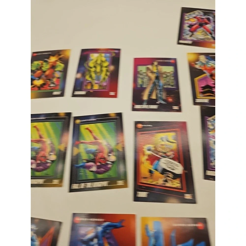 1992 Necrom‎ Marvel Universe Super Heroes Milestones Trading Cards Lot Of 16